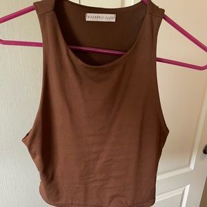 Cropped tanktop/workout top